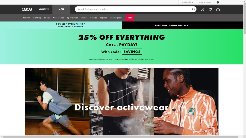 ASOS.com Men and womens clothes 
